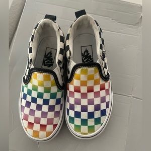 Kids Rainbow Vans